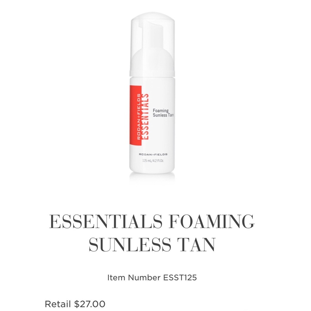 ⭐️ Rodan and Fields Foaming Sunless Tanner ⭐️